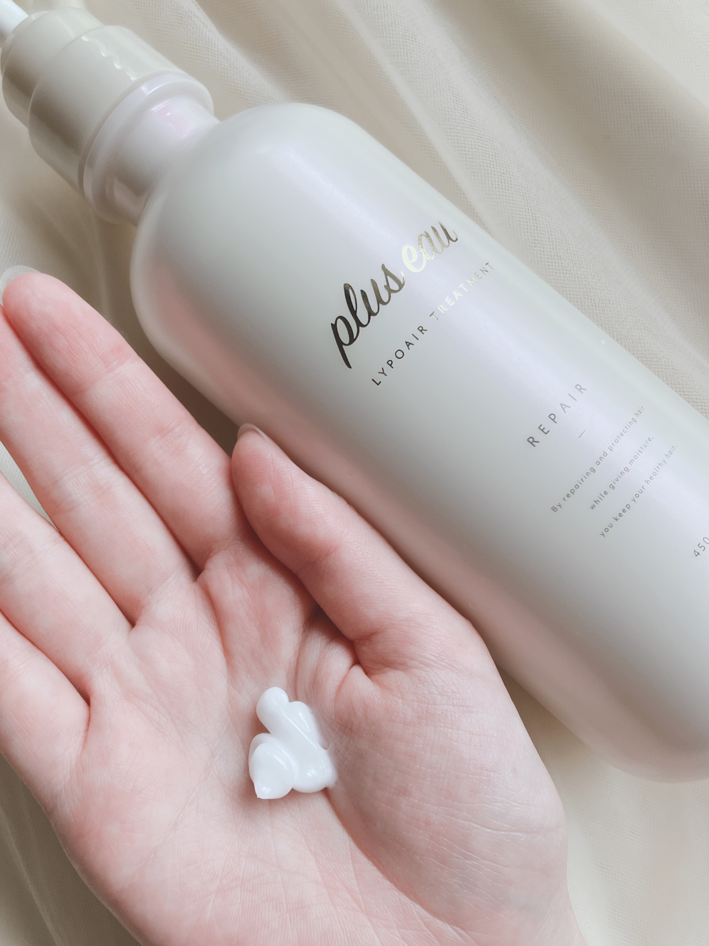 リポアシャンプー/リポアトリートメント/plus eau/市販シャンプーを使ったクチコミ（3枚目）