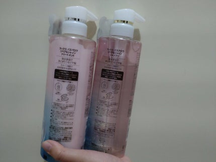 バスグロウ リペア&シャイン シャンプー/トリートメント/LUX/シャンプー・コンディショナーを使ったクチコミ(2枚目)