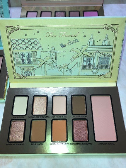 クリスマス アラウンド ザ ワールド メイクアップコレクション/Too Faced/メイクアップキットを使ったクチコミ(5枚目)