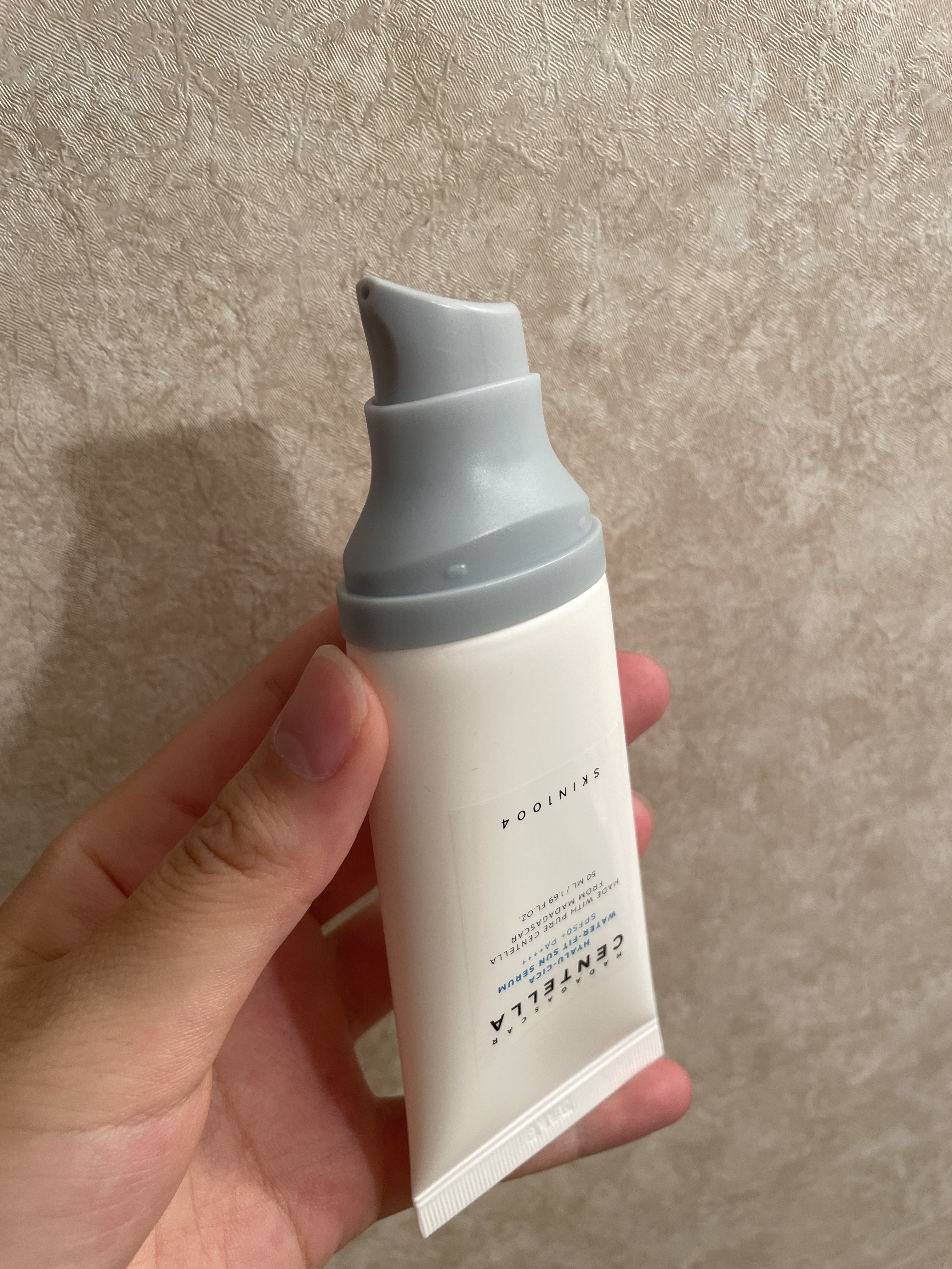 ヒアルーシカ ウォーターフィット サンセラム/SKIN1004/日焼け止めローションを使ったクチコミ（2枚目）