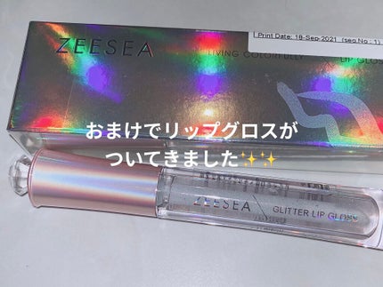 ダイヤモンドシリーズ 星空リキッドアイシャドウ/ZEESEA/リキッドアイシャドウを使ったクチコミ(10枚目)