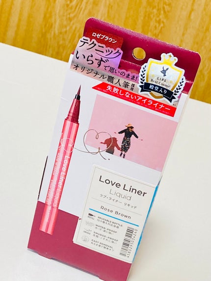リキッドアイライナーR4/ラブ・ライナー/リキッドアイライナーを使ったクチコミ(2枚目)