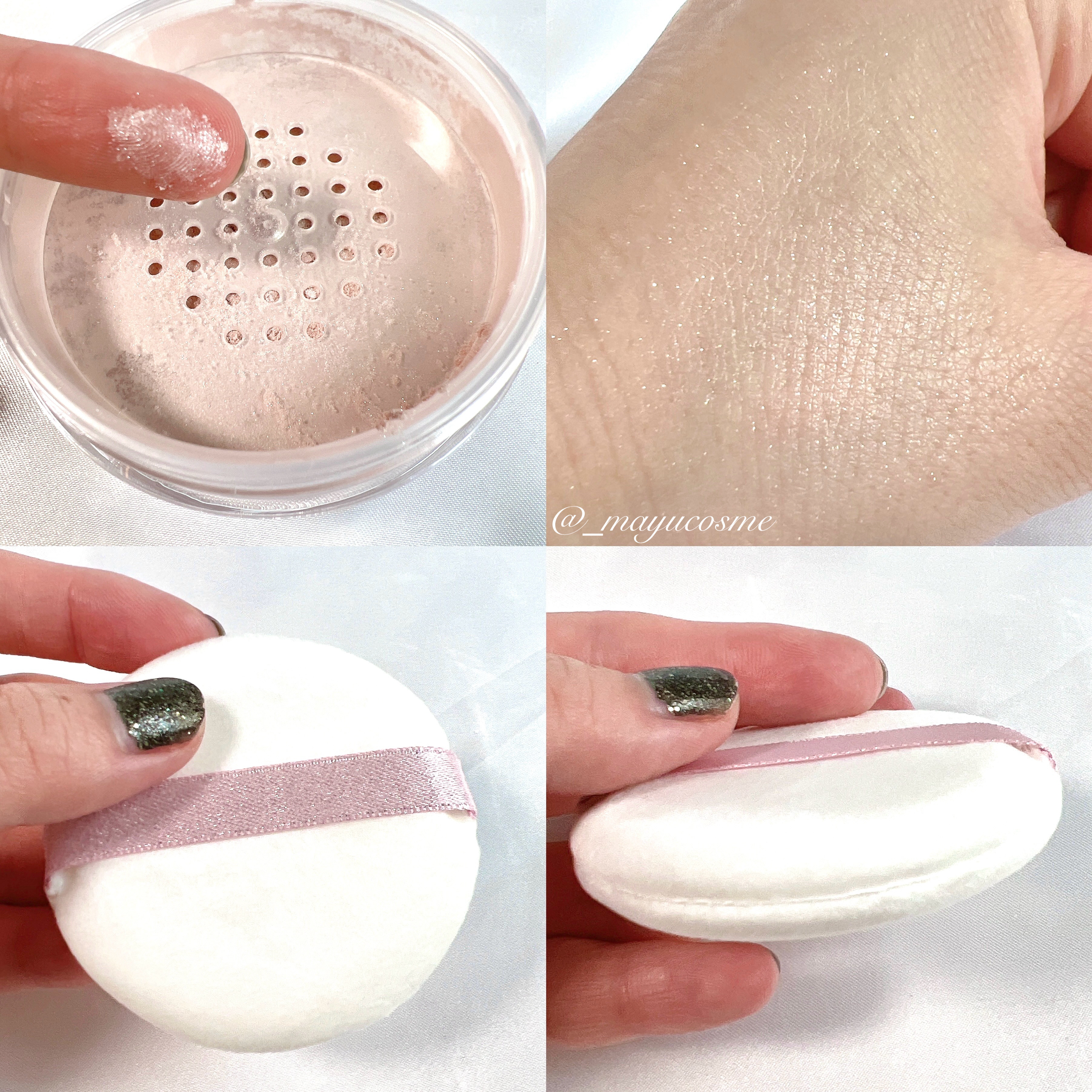 フレグランスリッチパウダー J(ペアーの香り)/パルガントン/ルースパウダーを使ったクチコミ（2枚目）