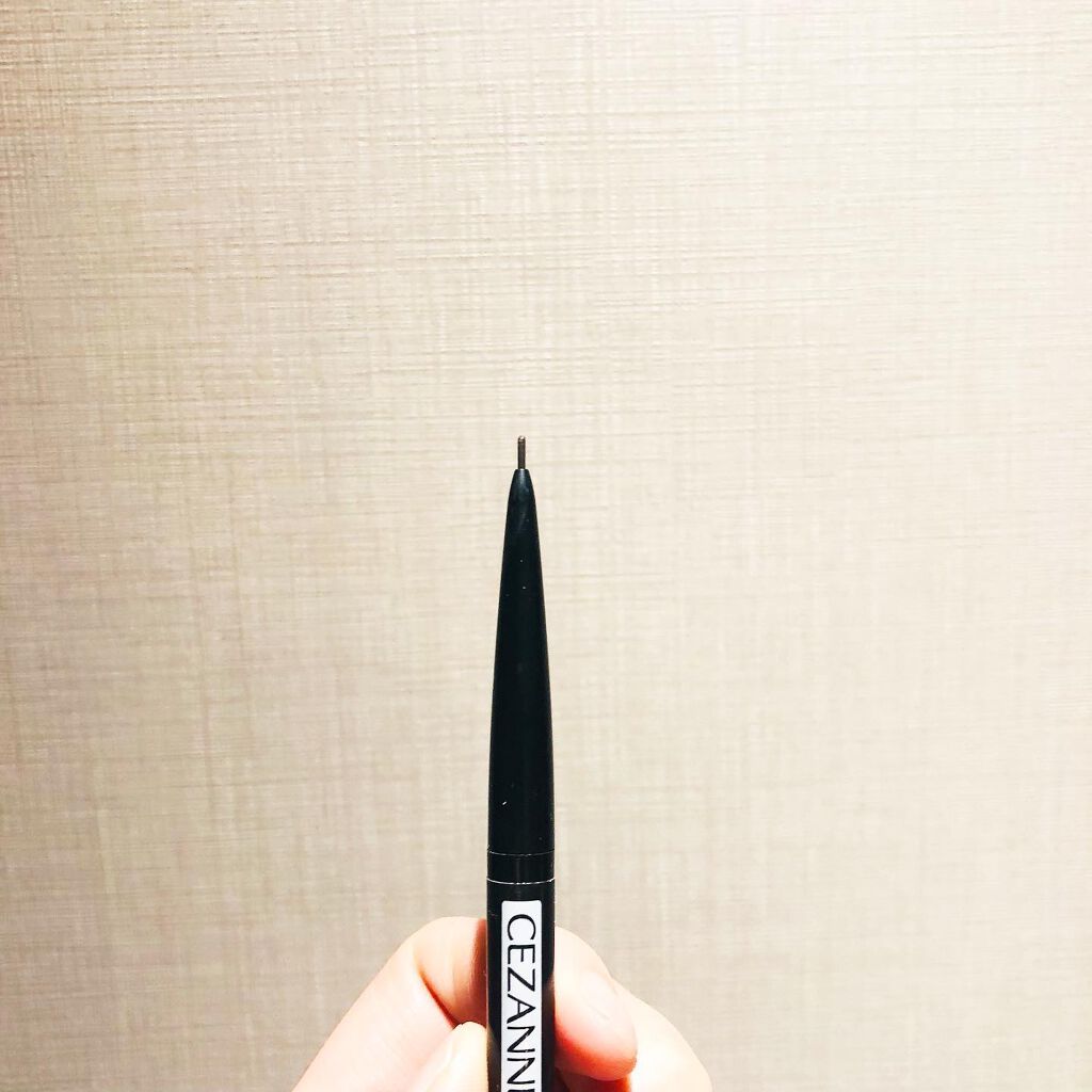 超細芯アイブロウ/CEZANNE/アイブロウペンシルを使ったクチコミ（2枚目）