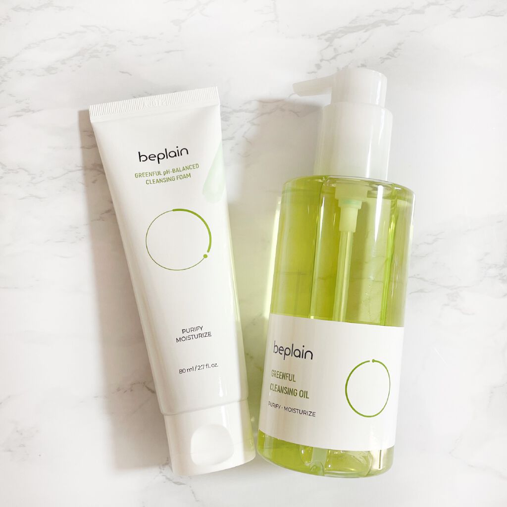 緑豆弱酸性クレンジング/beplain/クレンジングクリームを使ったクチコミ（1枚目）