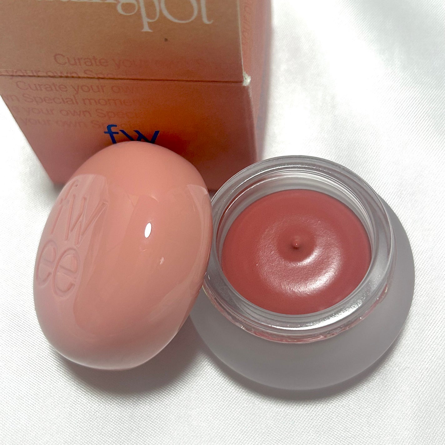 リップアンドチーク ブラーリープリンポット/fwee/口紅を使ったクチコミ(2枚目)