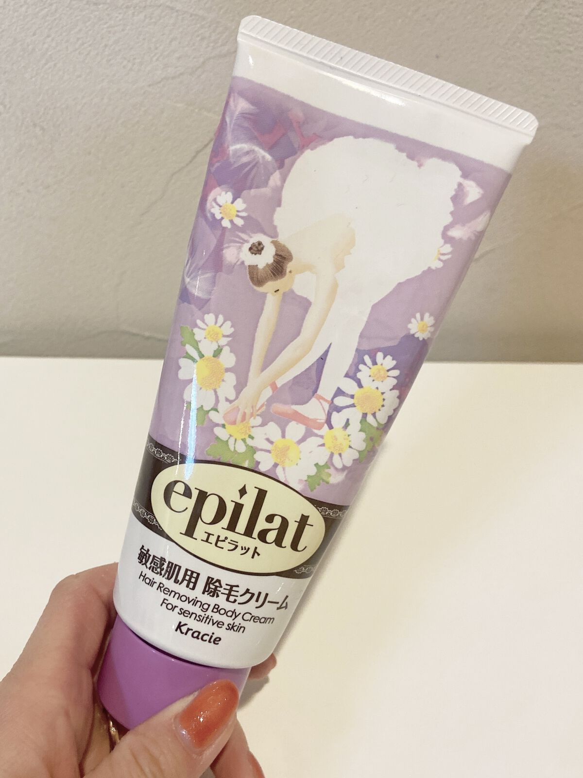 エピラット 除毛クリームキット敏感肌用のクチコミ「除毛クリームキット敏感肌用！
５分で出来ちゃう簡単脱毛クリーム✨

腕、脚、脇の下用！

主人.....」（2枚目）