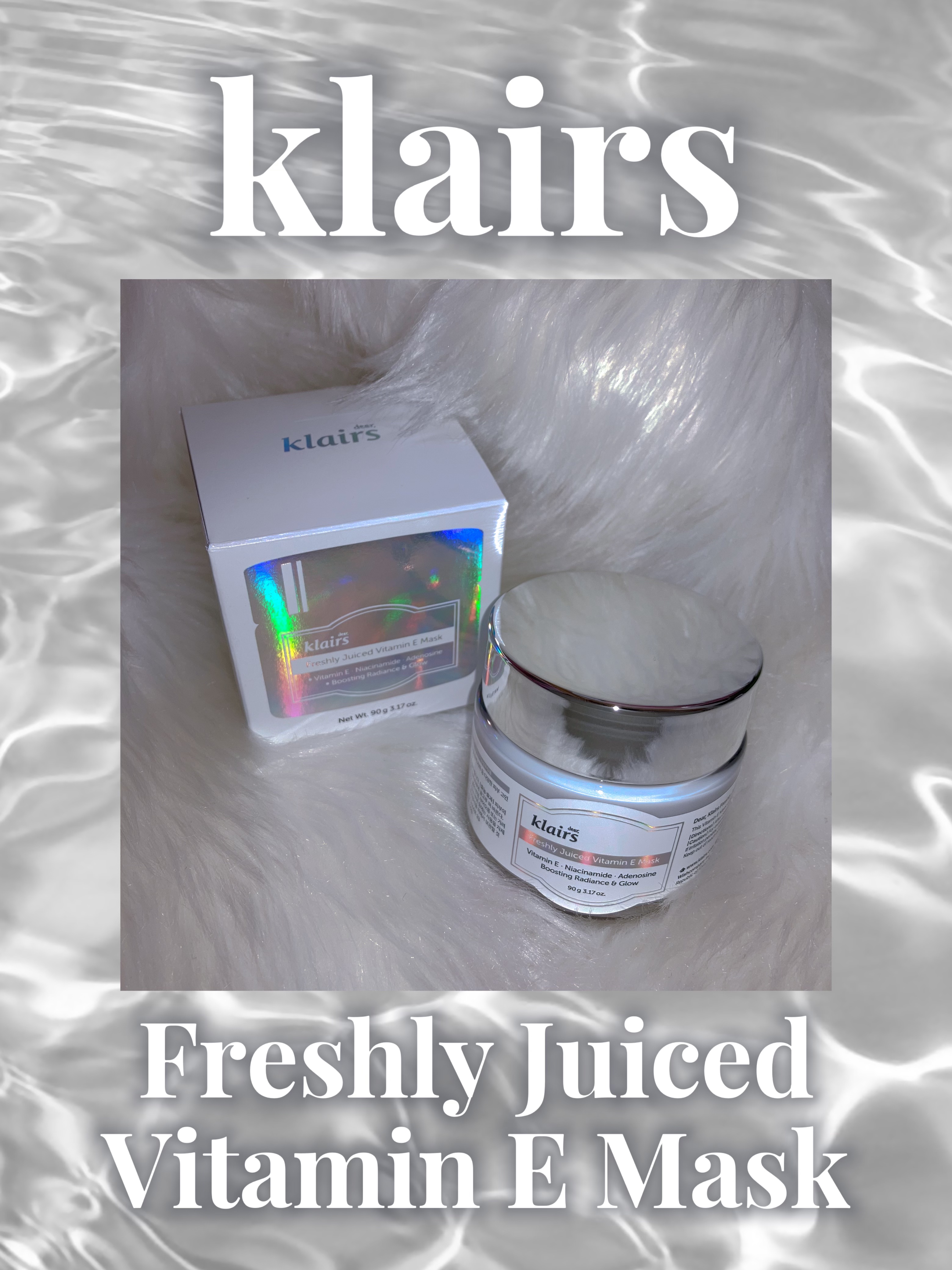 ＼ビタミンEパックでつやん肌へ👶🏻／

🤍　🩰　🤍　🩰　🤍　🩰　🤍　🩰　🤍


klairs 
Fresh Juiced Vitamin E Mask


クレアス２日目👀

こちらはビタミンEマスク！

ベタつきに