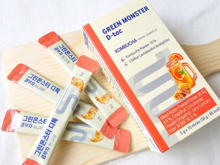 デトックスコンブ茶/グリーンモンスター/コンブチャを使ったクチコミ(4枚目)