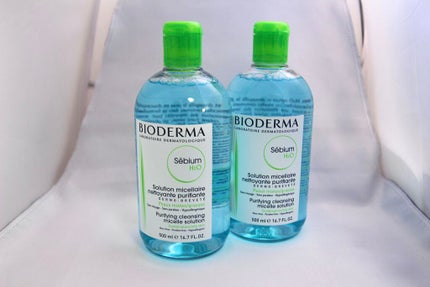 セビウム エイチツーオー D/ビオデルマ/クレンジングウォーターを使ったクチコミ(1枚目)