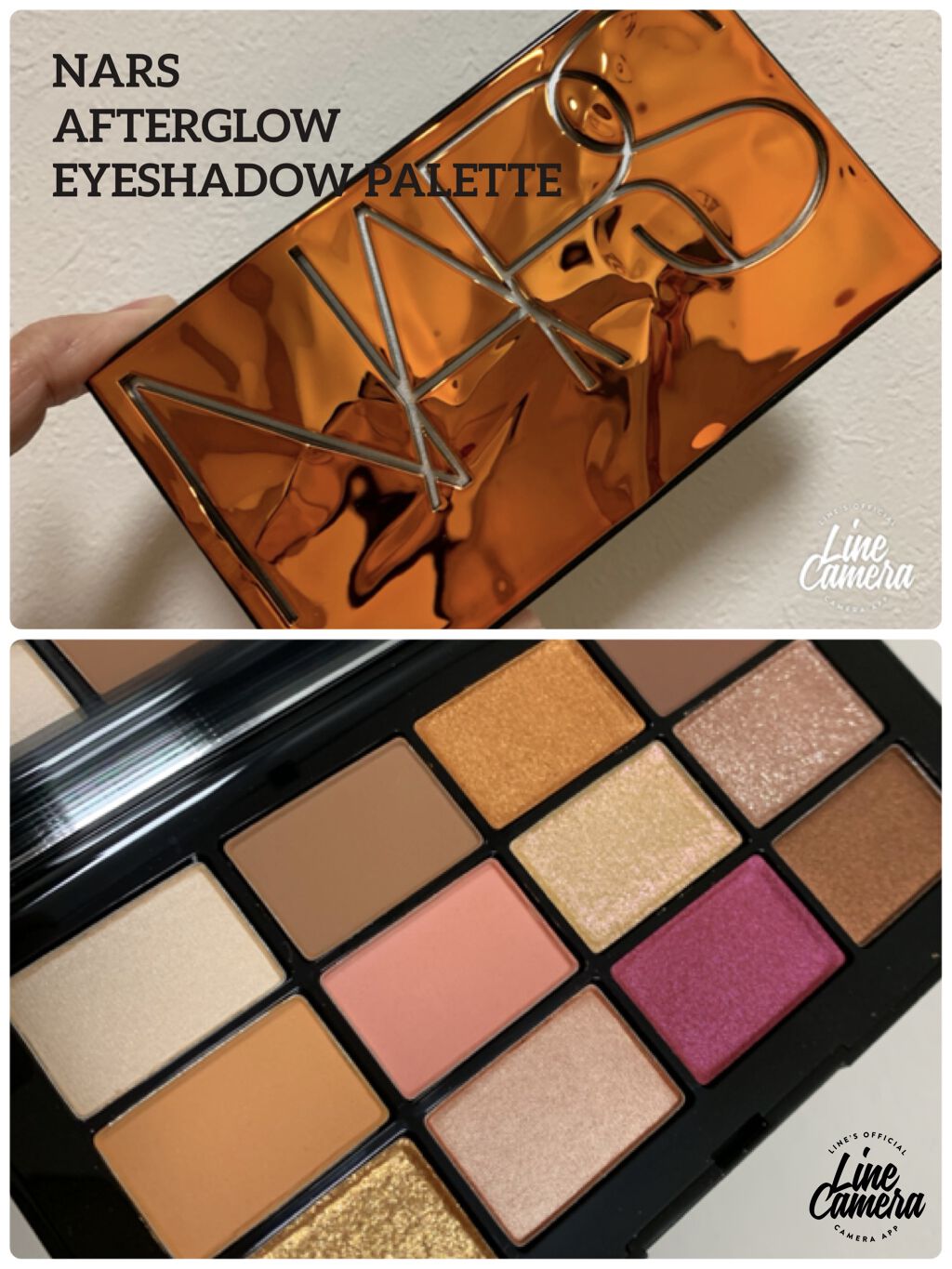 アフターグロー アイシャドーパレット/NARS/アイシャドウパレットを使ったクチコミ（2枚目）