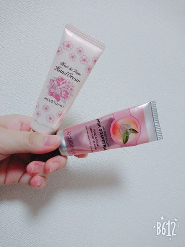 ハンドクリーム ピンクグレープフルーツ/THE BODY SHOP/ハンドクリームを使ったクチコミ（1枚目）