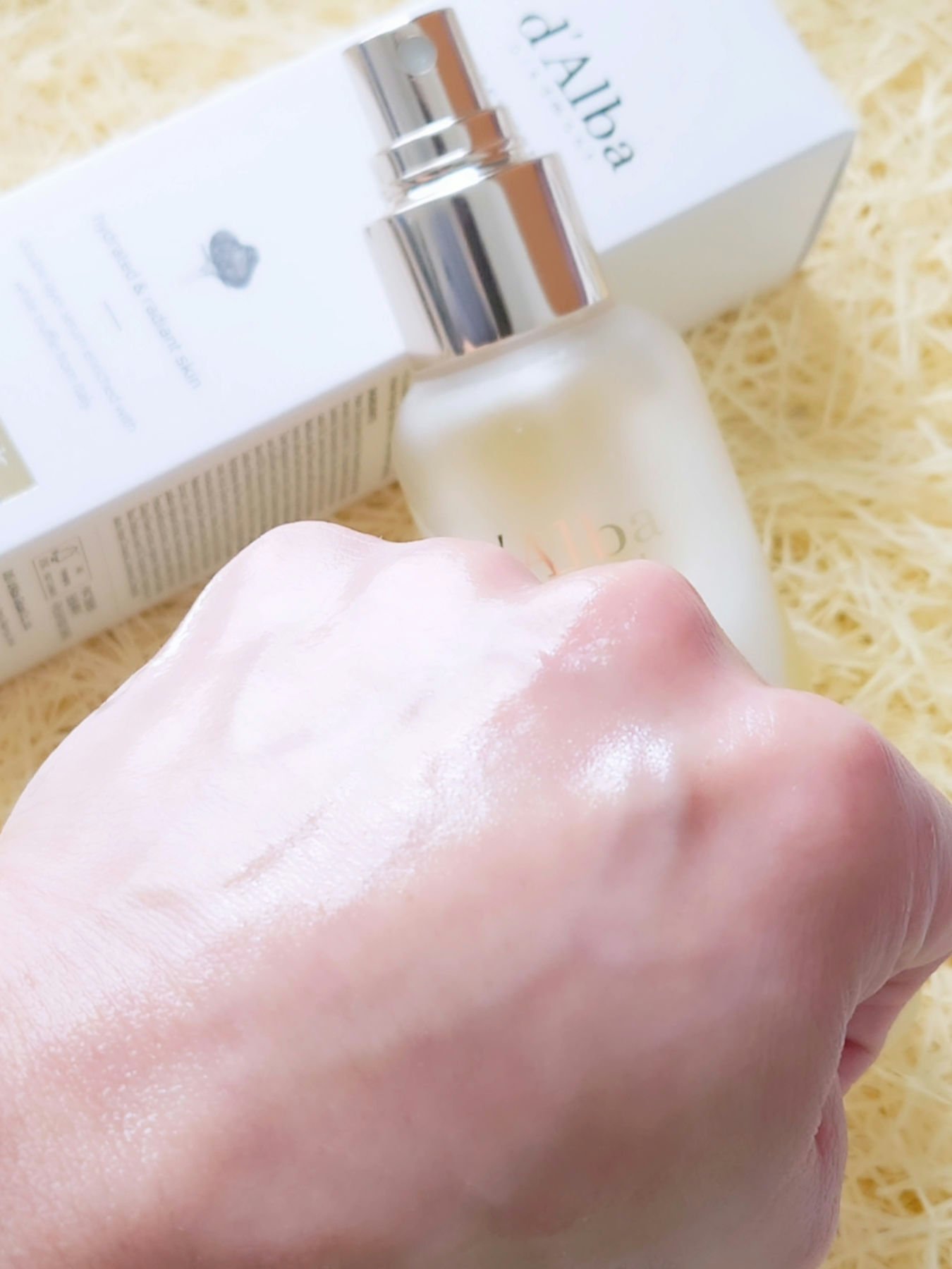 ダルバ ホワイトトリュフファーストスプレーセラム/ダルバ/ミスト状化粧水を使ったクチコミ（3枚目）