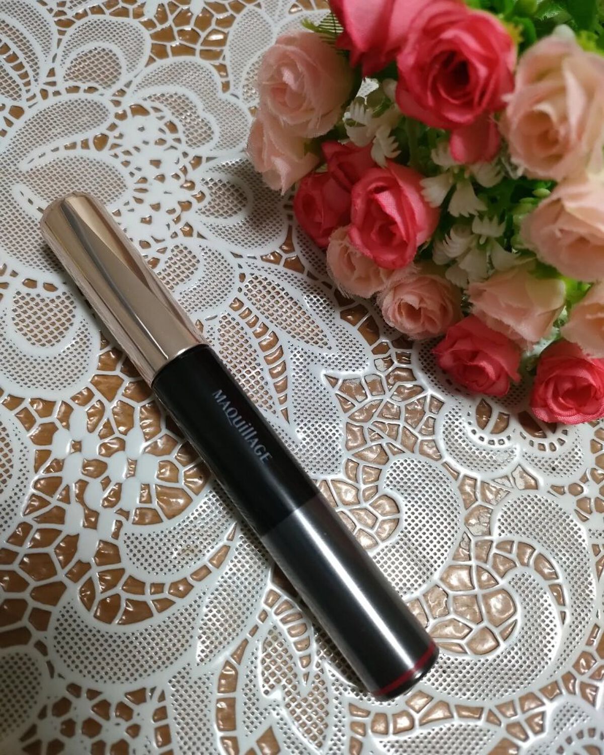 ドラマティックエッセンスマスカラ (ロング＆カール)/マキアージュ/マスカラを使ったクチコミ（1枚目）