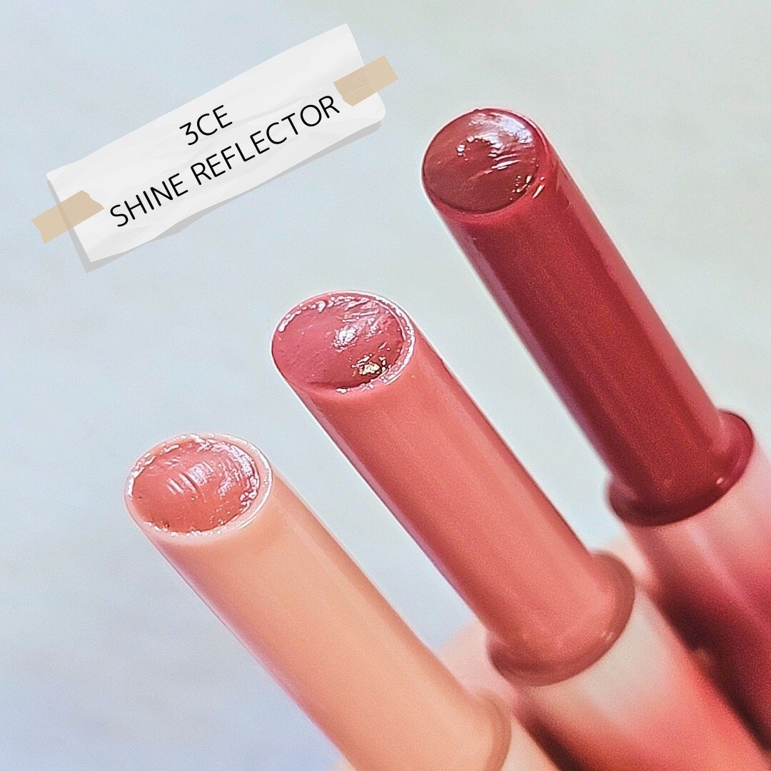 3CE シャインリフレクター/3CE/口紅を使ったクチコミ（2枚目）