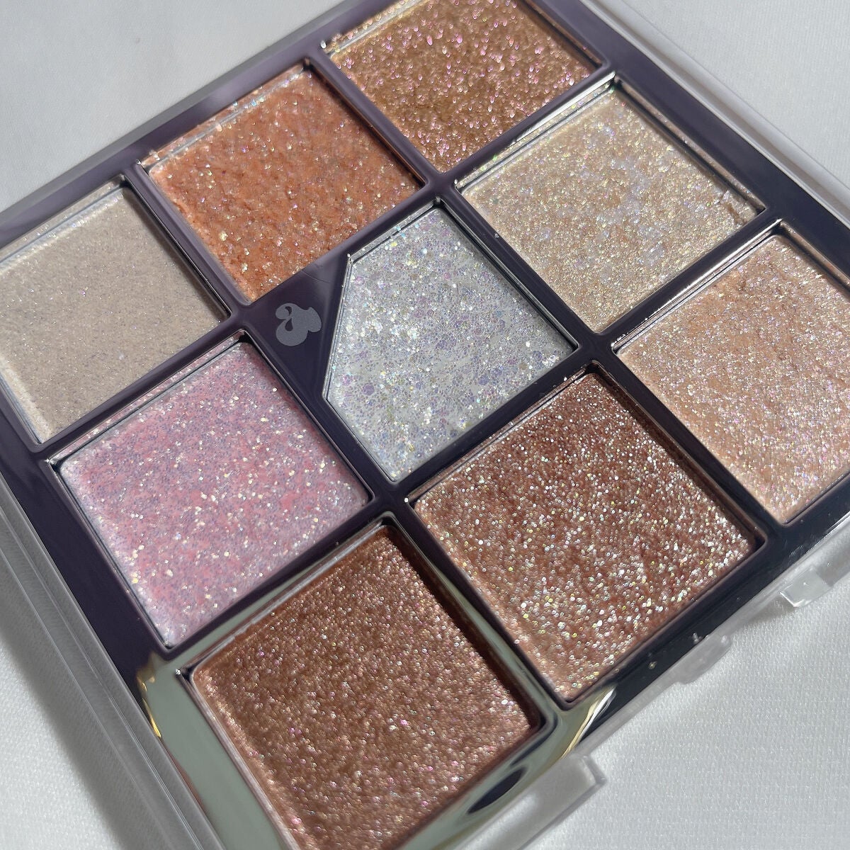 グリッターペディアアイパレット/unleashia/アイシャドウパレットを使ったクチコミ(5枚目)
