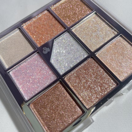 グリッターペディアアイパレット/unleashia/アイシャドウパレットを使ったクチコミ(5枚目)