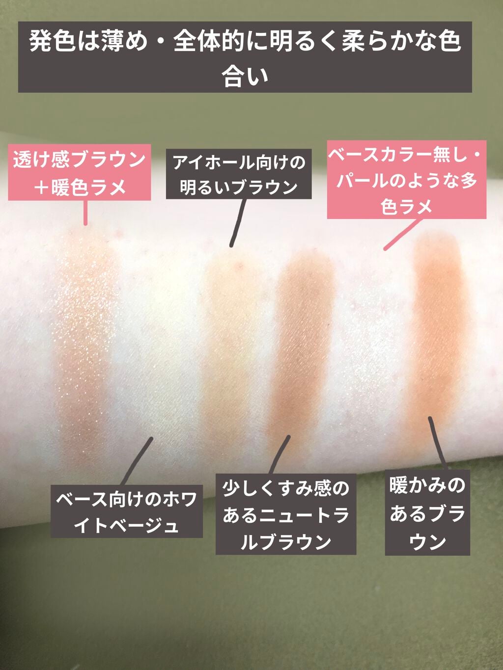 ハーシー プレイカラーアイズミニ/ETUDE/アイシャドウパレットを使ったクチコミ(3枚目)