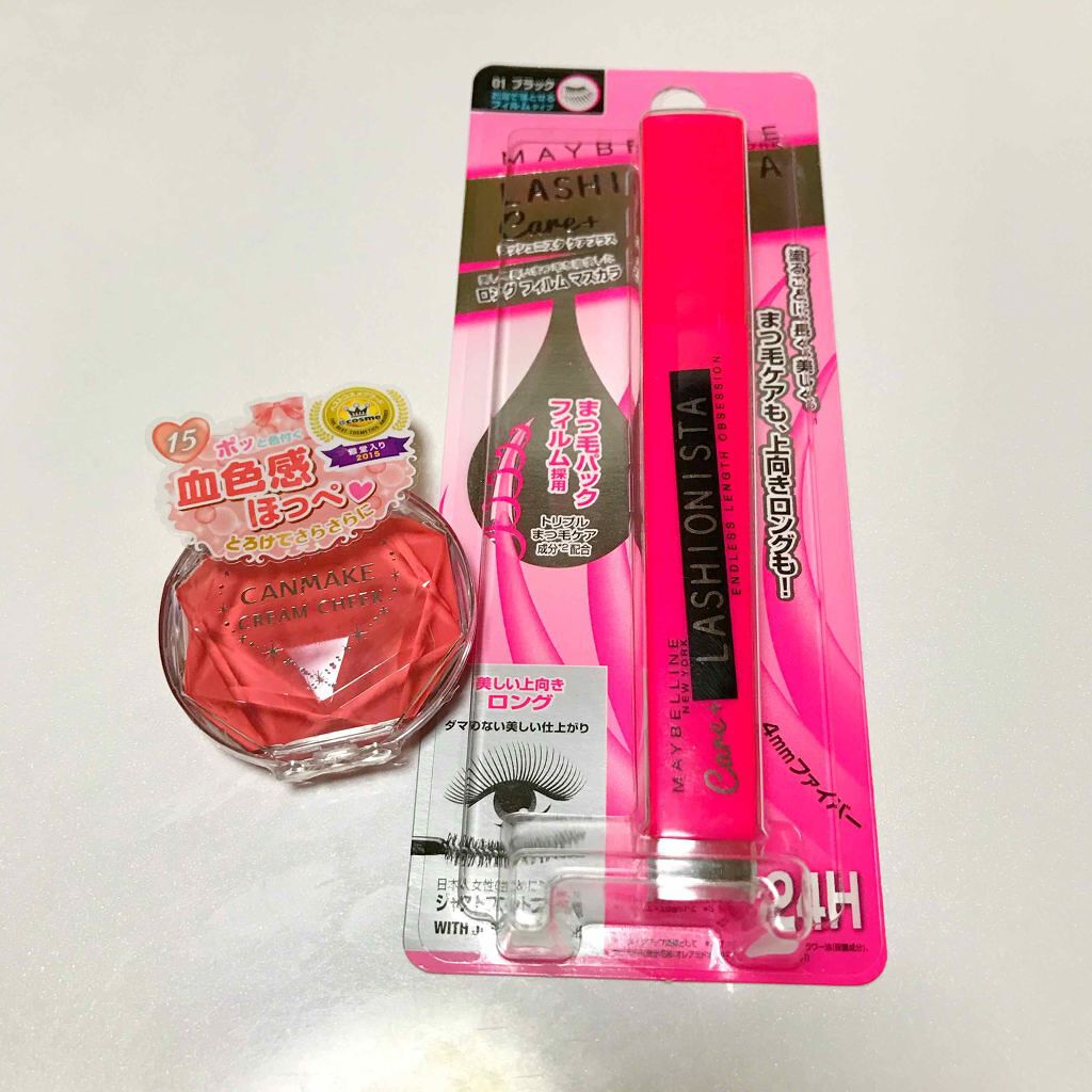 クリームチーク/キャンメイク/ジェル・クリームチークを使ったクチコミ（1枚目）