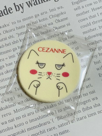 セザンヌメイト/CEZANNE/書籍を使ったクチコミ(1枚目)