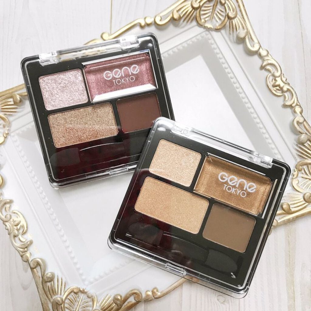 リラクシーアイシャドウ/GENE TOKYO/アイシャドウパレットを使ったクチコミ(9枚目)