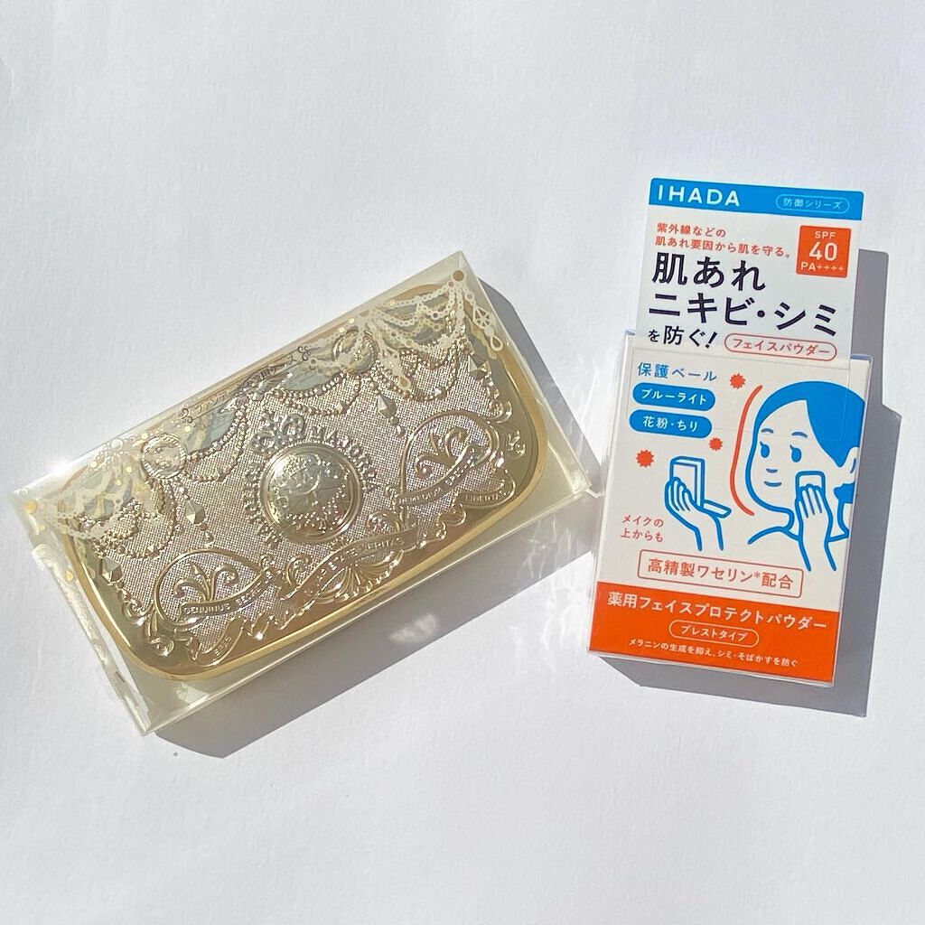 薬用フェイスプロテクトパウダー/IHADA/プレストパウダーを使ったクチコミ（1枚目）