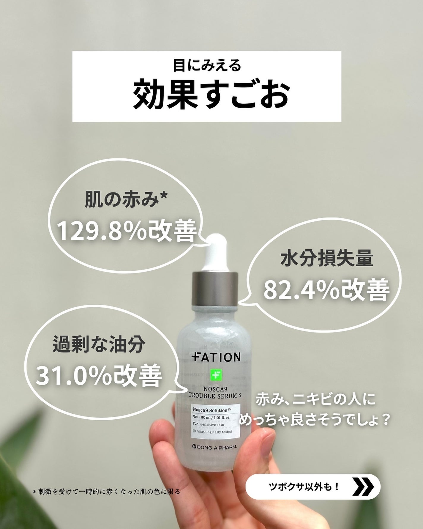 ノスカナイン トラブル セラム/FATION/美容液を使ったクチコミ(4枚目)