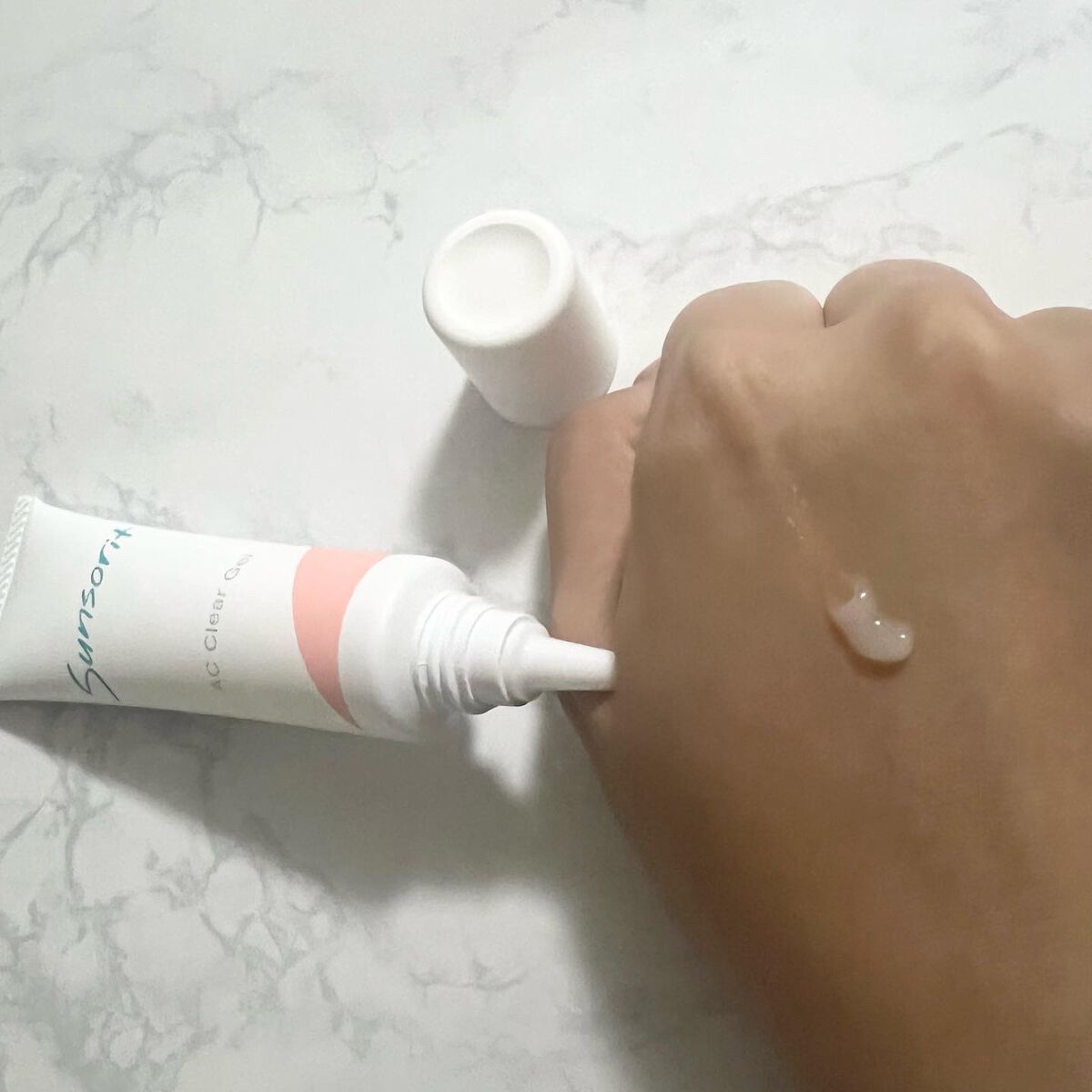 スキンピールバー ティートゥリー/サンソリット/洗顔石鹸を使ったクチコミ（2枚目）