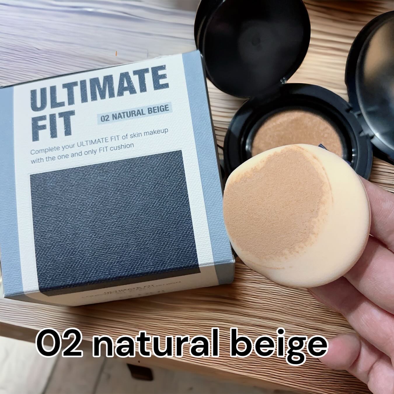 アルティメットフィット ロングウェアデニムクッション/OHUI/クッションファンデーションを使ったクチコミ（3枚目）