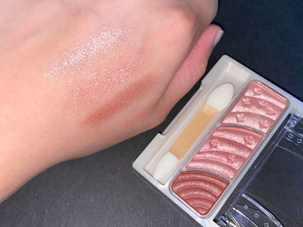 トーンアップアイシャドウ/CEZANNE/アイシャドウパレットを使ったクチコミ(2枚目)