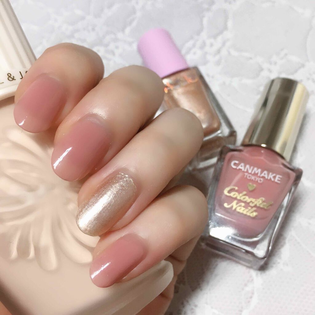 カラフルネイルズ/キャンメイク/マニキュアを使ったクチコミ（1枚目）