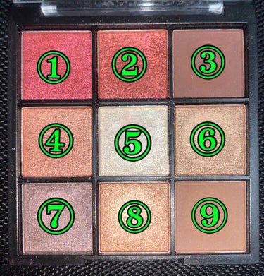 UR GLAM　BLOOMING EYE COLOR PALETTE/U R GLAM/アイシャドウパレットを使ったクチコミ（2枚目）