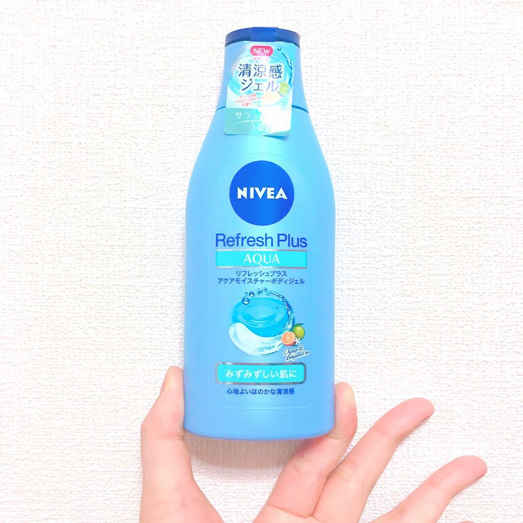ニベア リフレッシュプラス アクアモイスチャー ボディジェル/ニベア/ボディローションを使ったクチコミ(1枚目)