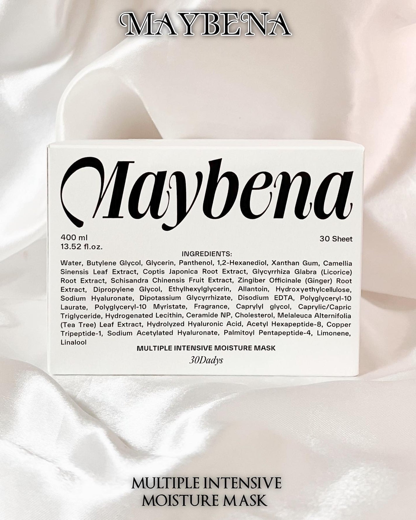 マルチプルインテンシブモイスチャーマスク/MAYBENA/シートマスク・パックを使ったクチコミ(2枚目)