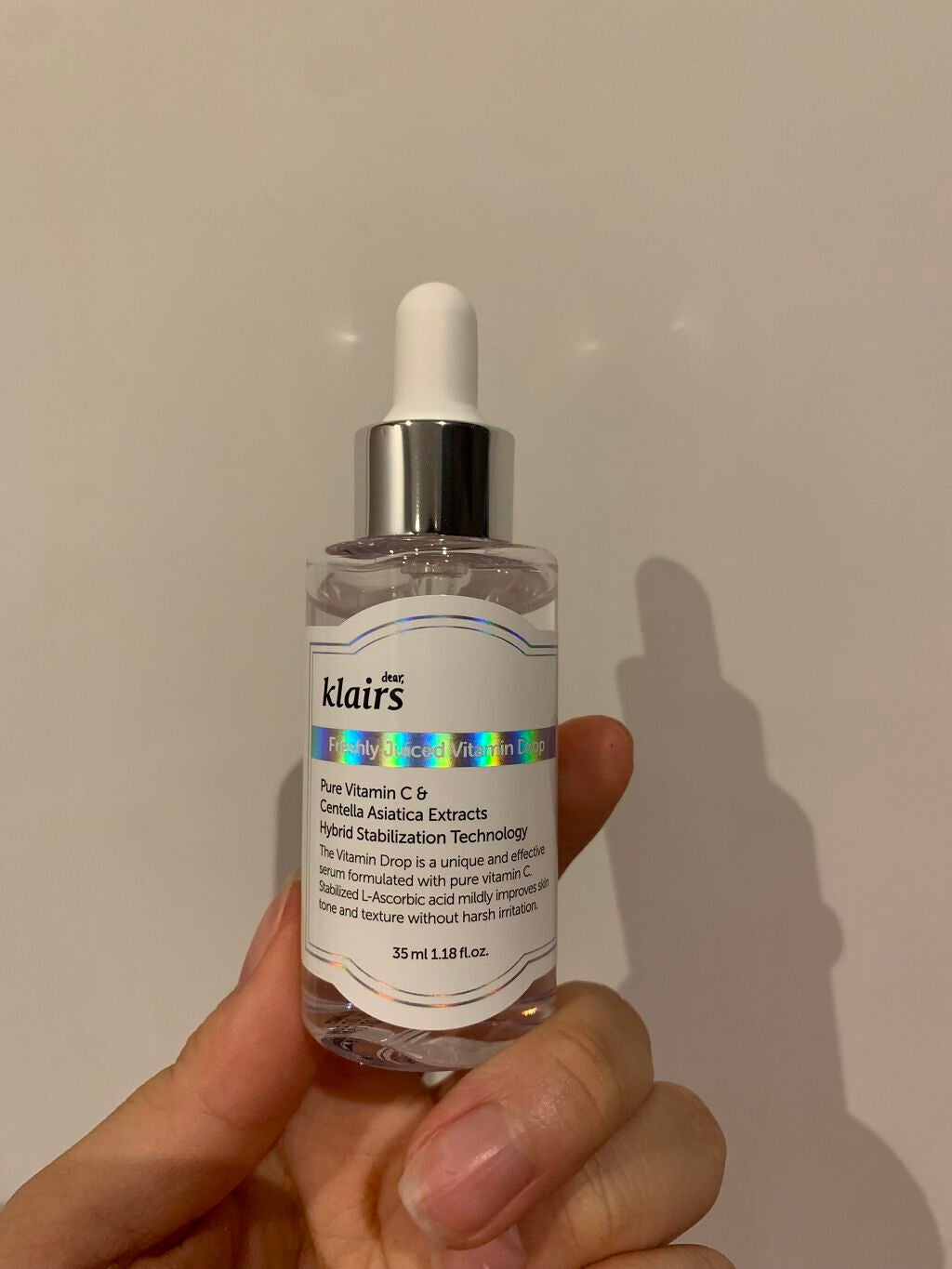 フレッシュリージュースドビタミンドロップ(35ml)/Klairs/美容液を使ったクチコミ(1枚目)