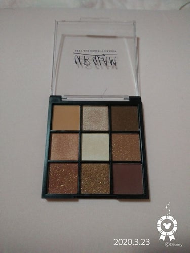 UR GLAM　BLOOMING EYE COLOR PALETTE/U R GLAM/アイシャドウパレットを使ったクチコミ（2枚目）