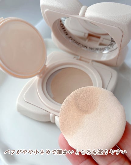 スリックウォータークッション/MUZIGAE MANSION/クッションファンデーションを使ったクチコミ(7枚目)