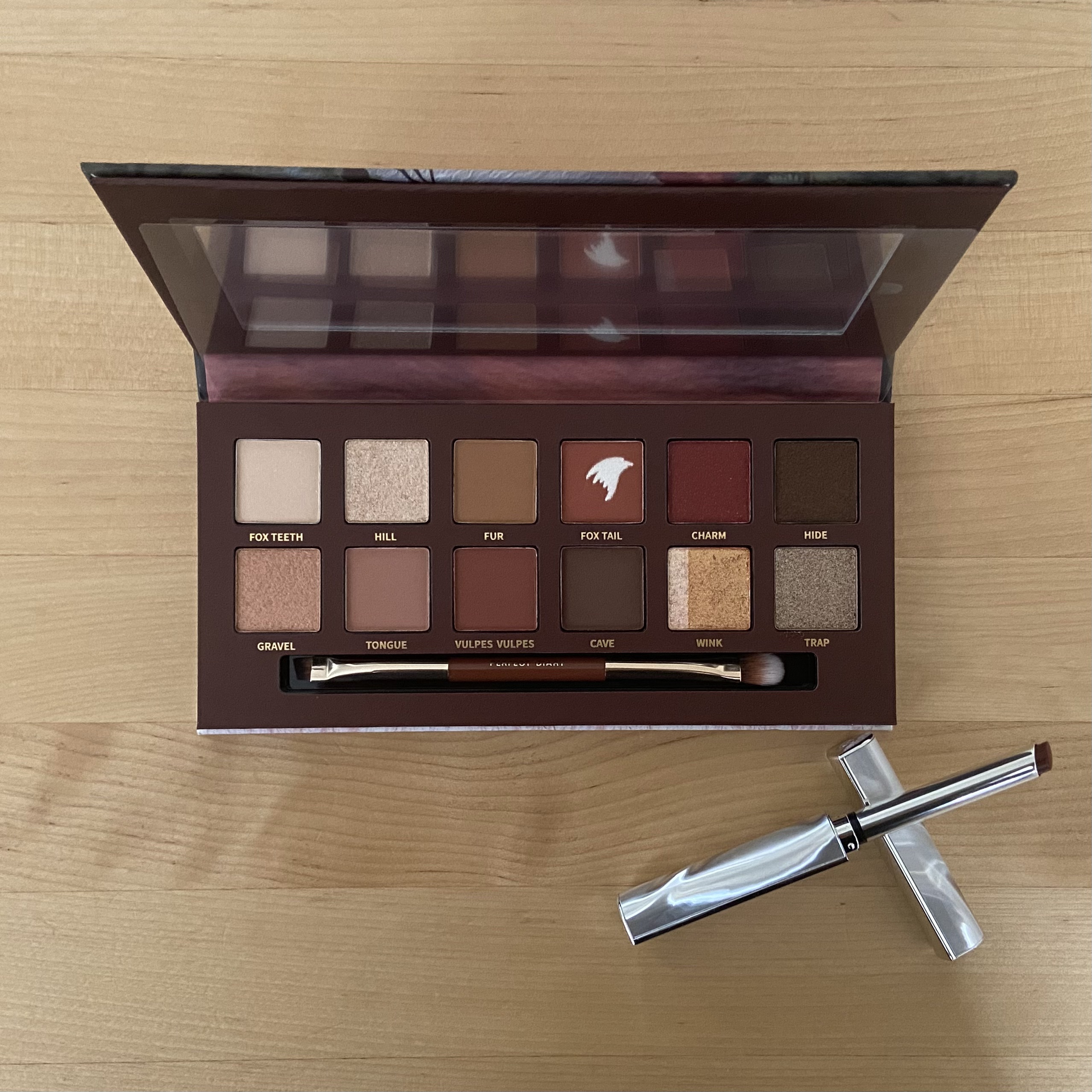 エクスプローラ12色 動物アイシャドウパレット/PERFECT DIARY/アイシャドウパレットを使ったクチコミ（2枚目）