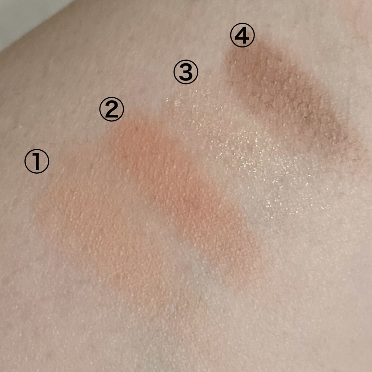 センムル シャドウ ボックス(1) 03　ピーチデイ/the SAEM/アイシャドウパレットを使ったクチコミ（3枚目）