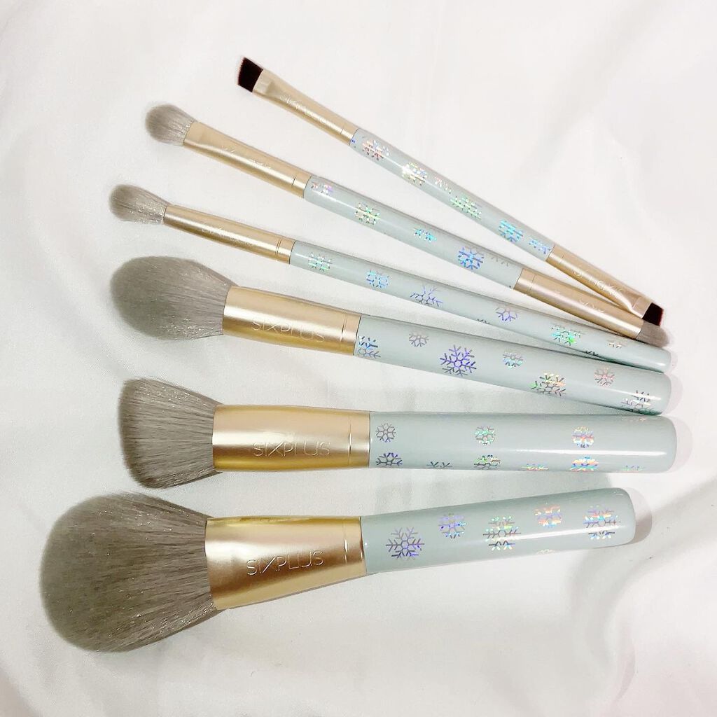 SIXPLUS メイクブラシ6本セット-Fairytaleシリーズ/SIXPLUS/メイクブラシを使ったクチコミ（1枚目）