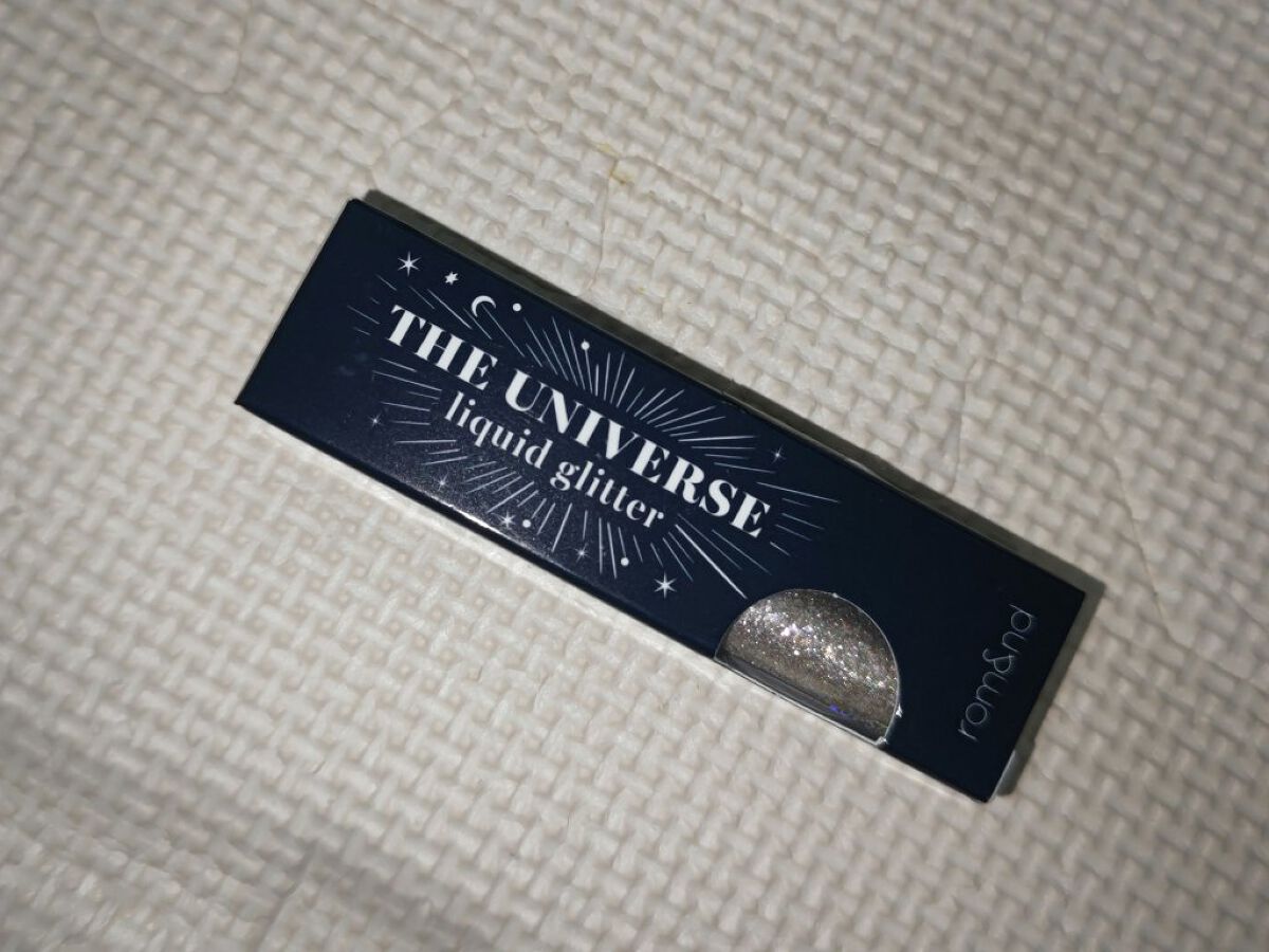 リキッド グリッター シャドウ/rom&nd/グリッターを使ったクチコミ（1枚目）