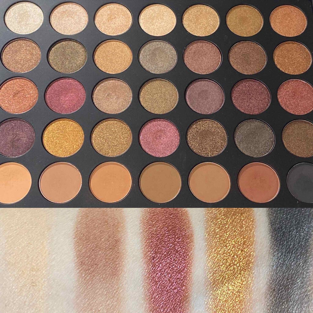 35F - Fall Into Frost Palette/Morphe/アイシャドウパレットを使ったクチコミ(2枚目)