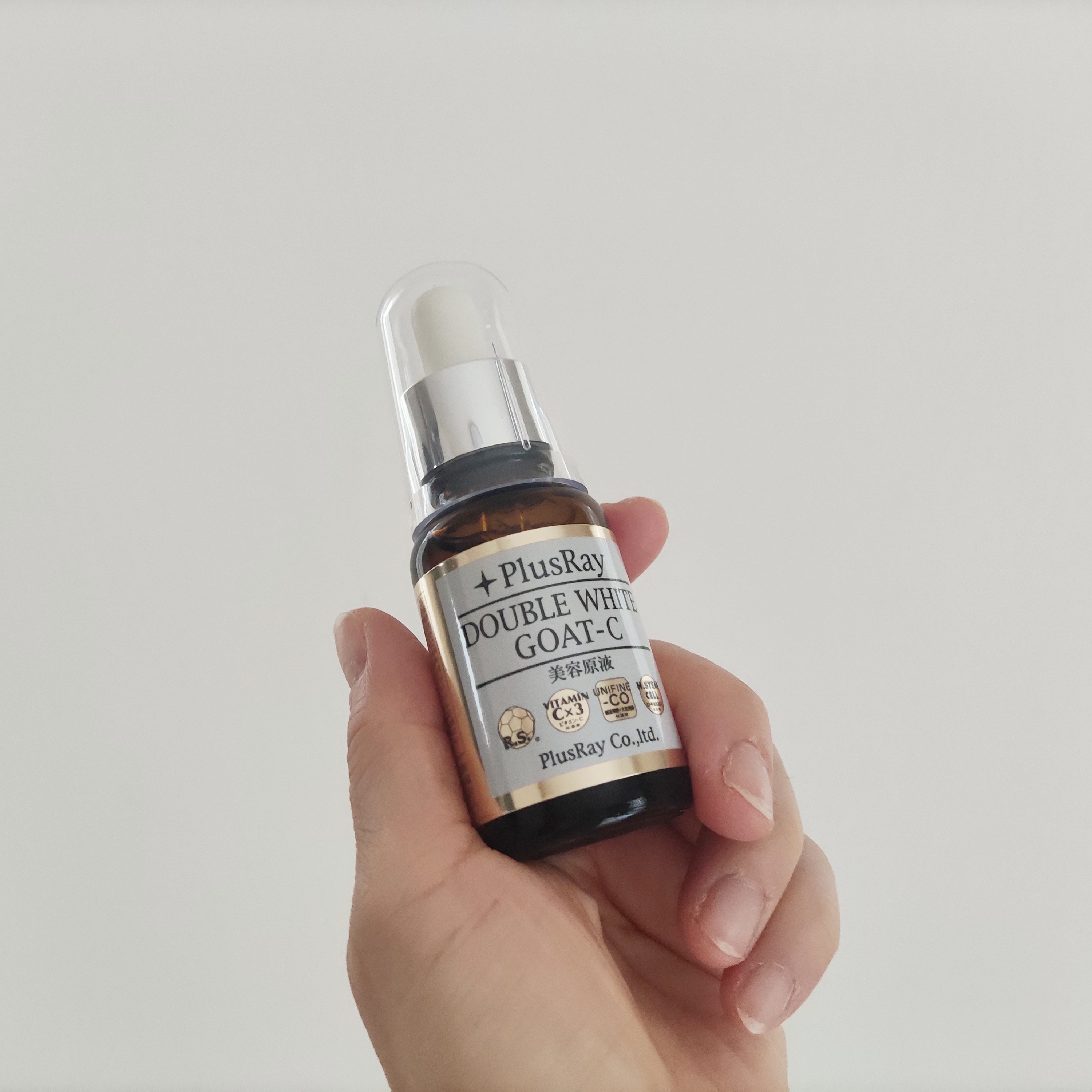エクストラダブルホワイト美容原液GOAT－C/PlusRay/美容液を使ったクチコミ（2枚目）