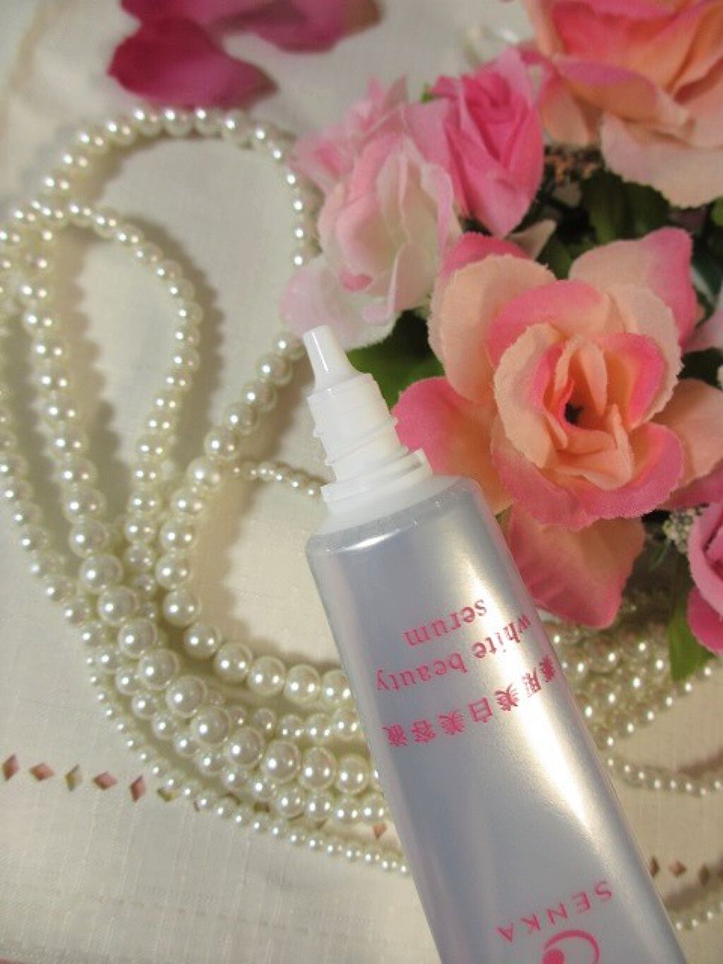 純白専科 すっぴん白雪美容液(専科 薬用美白クリーム)/SENKA（専科）/美容液を使ったクチコミ（1枚目）