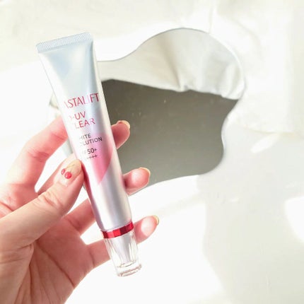 D-UVクリア ホワイトソリューション/アスタリフト/日焼け止めクリームを使ったクチコミ(2枚目)