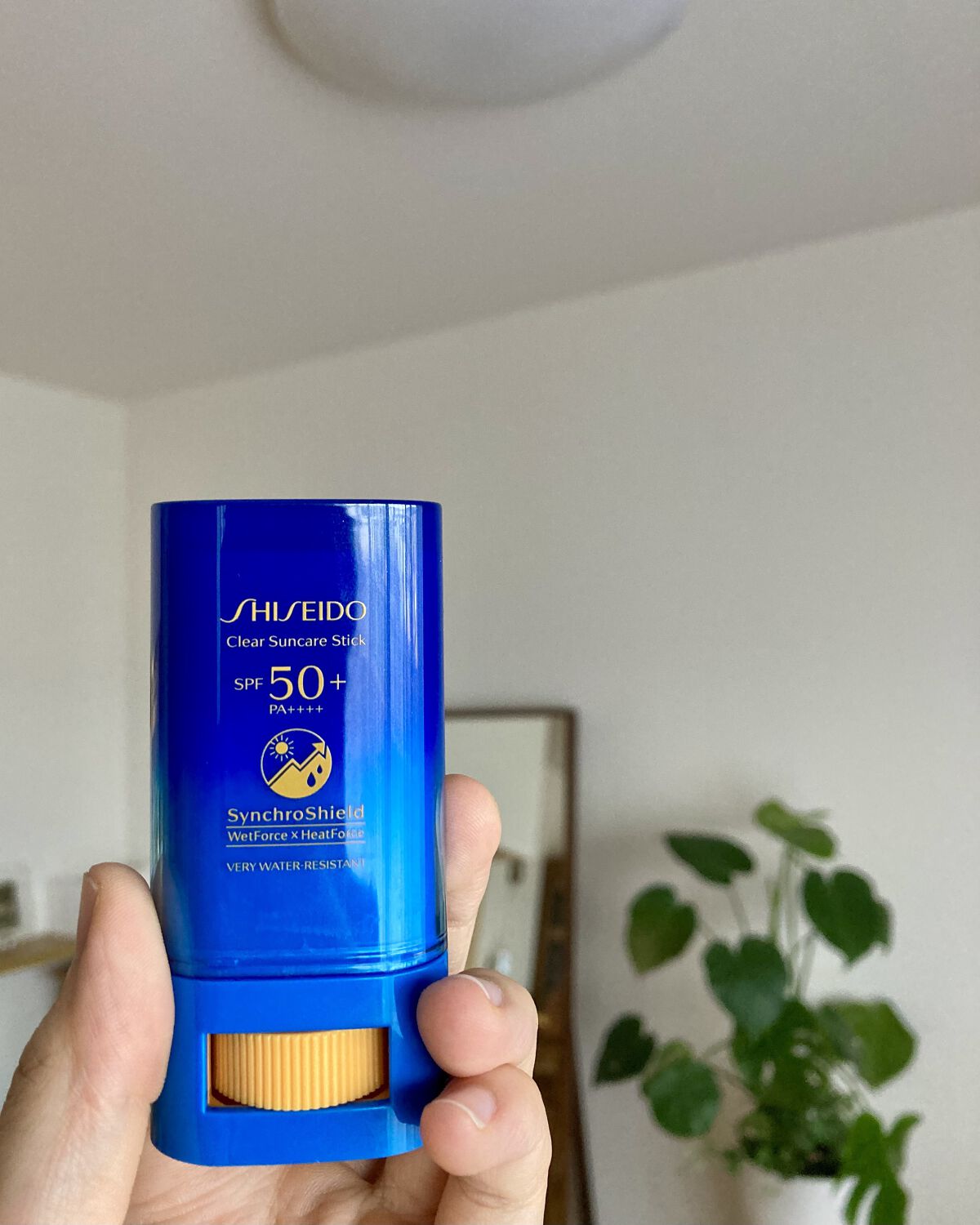 クリア サンケア スティック/SHISEIDO/日焼け止めスティックを使ったクチコミ（1枚目）