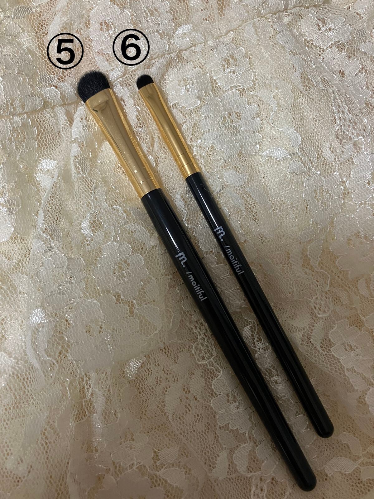 MFL アイシャドウブラシ/moitiful/メイクブラシを使ったクチコミ(7枚目)