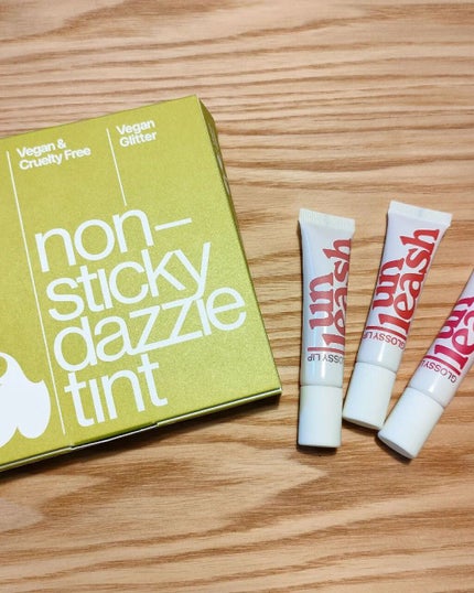 ノンスティッキーダズルティント/unleashia/リップティントを使ったクチコミ(7枚目)