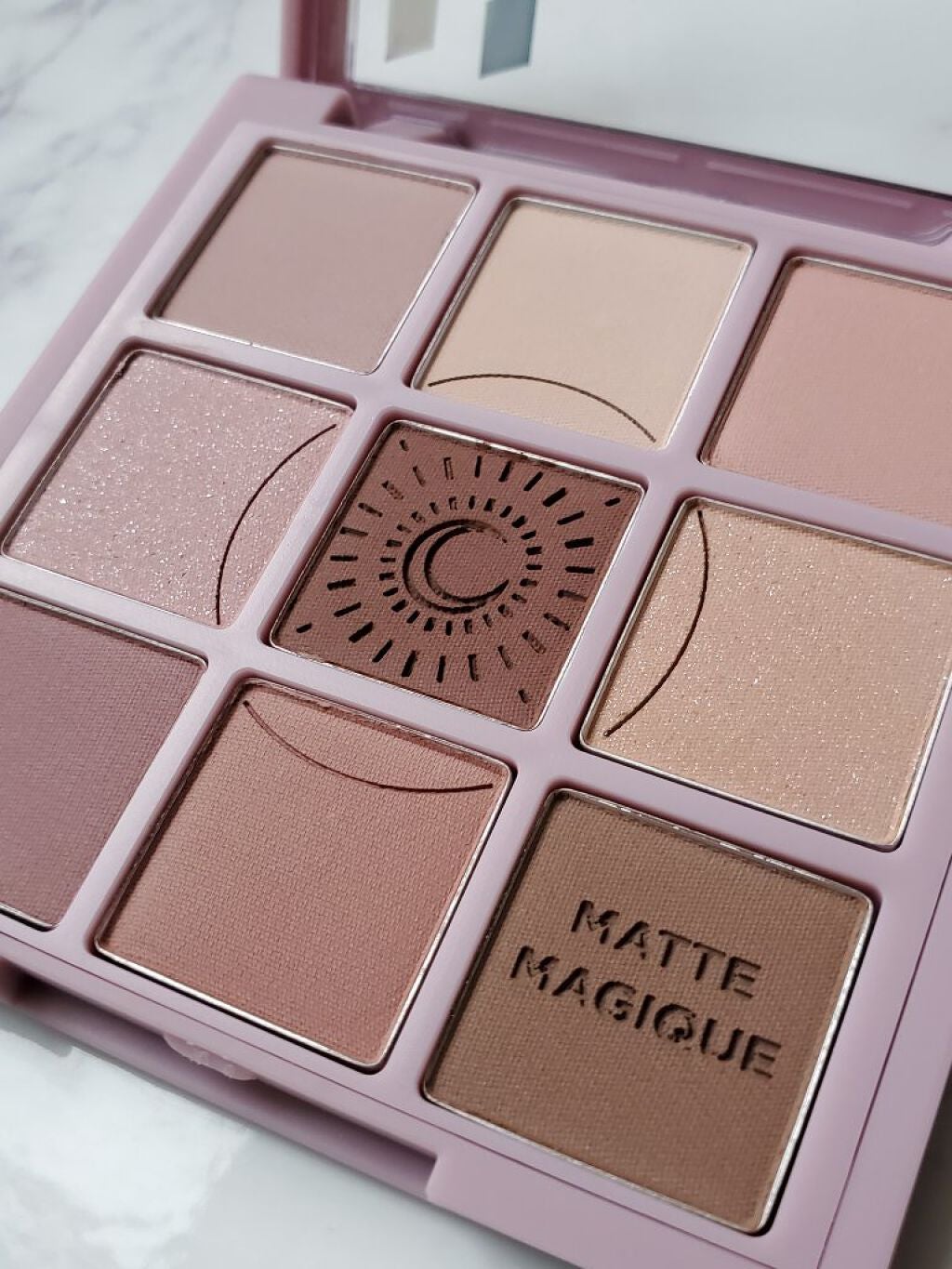 マイフェイブムードアイパレット 9カラー/HOLIKA HOLIKA/アイシャドウパレットを使ったクチコミ(2枚目)