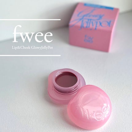 フィー リップアンドチーク グローイジェリーポット/fwee/リップグロスを使ったクチコミ(1枚目)